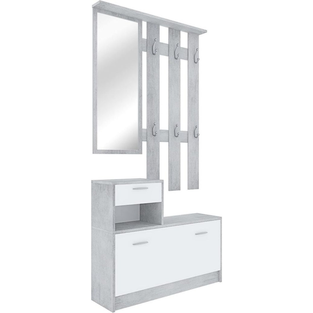 Set arredo ingresso Bianco - Salvaspazio