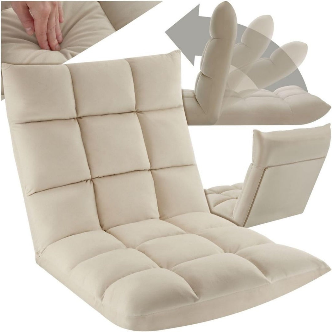 Poltrone relax et chaise longue Beige Regolabile