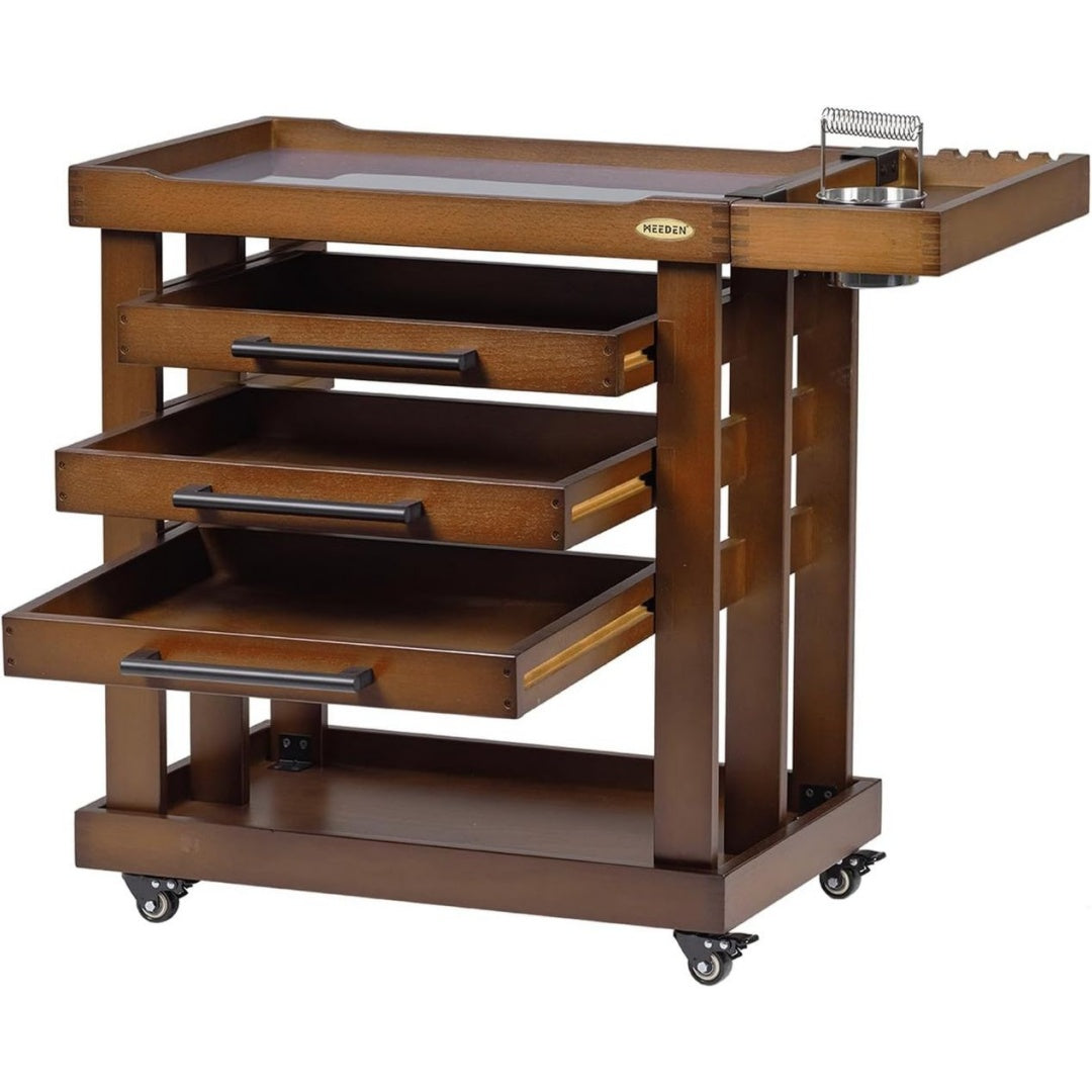 Carrelli portaoggetti con cassetti Legno - Ergonomico