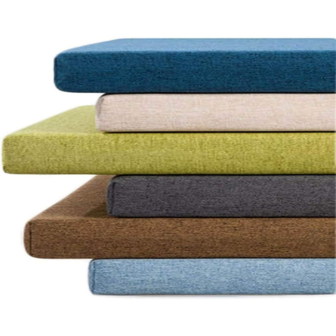 Tessuto Cuscini per panche Blu