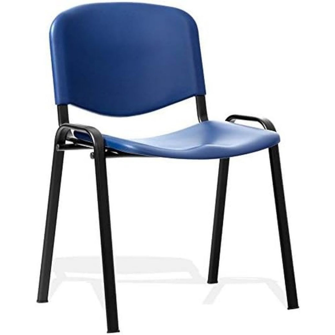 Tessuto Sedie impilabili Blu Robusto