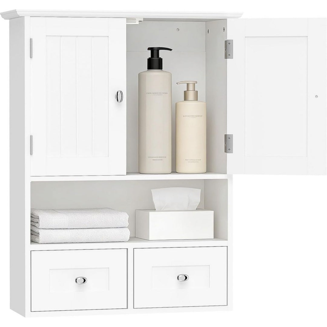 Legno Mobili a muro Bianco